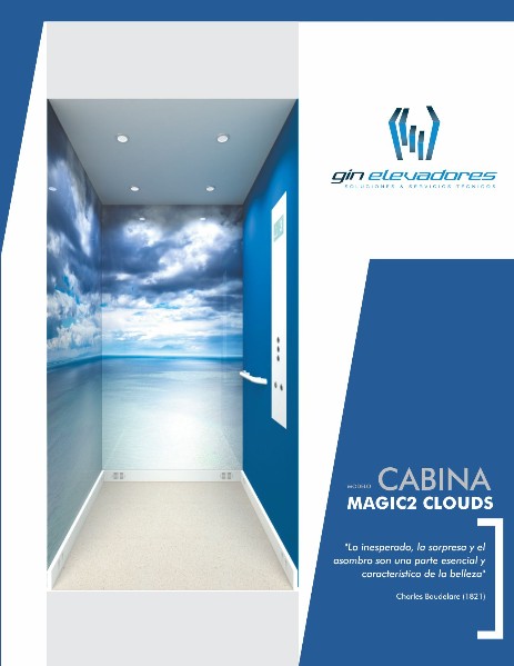 Elevador Cabina Magic2 Cloud